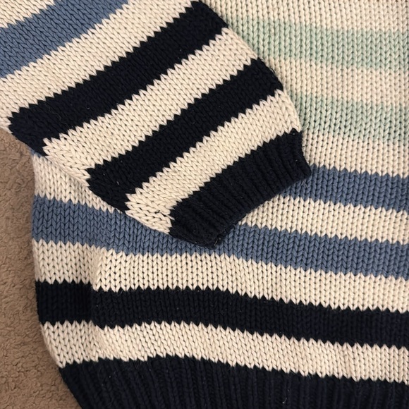 Harper Multicolor Striped Crew Neck Sweater - Picture 4 of 6